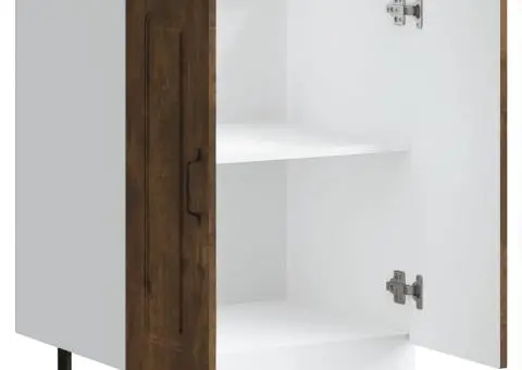 Dulap de bază pentru chiuvetă "Kalmar" stejar afumat lemn - 5/5