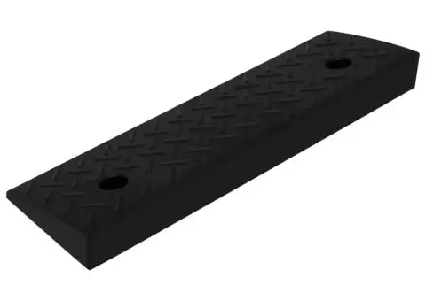 Rampe pentru bordură, 2 buc., 50x17,5x5 cm, cauciuc - 5/5