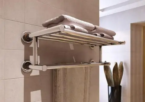 Suport prosoape 6 tuburi oțel inoxidabil - 1/5