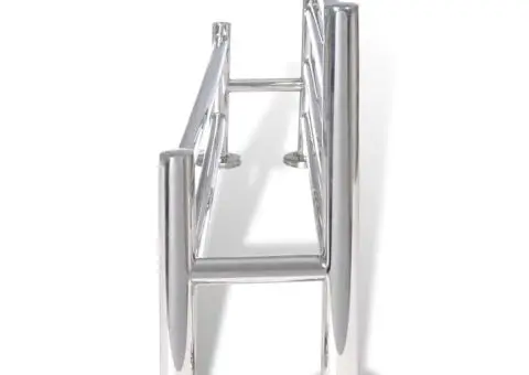 Suport prosoape 6 tuburi oțel inoxidabil - 5/5