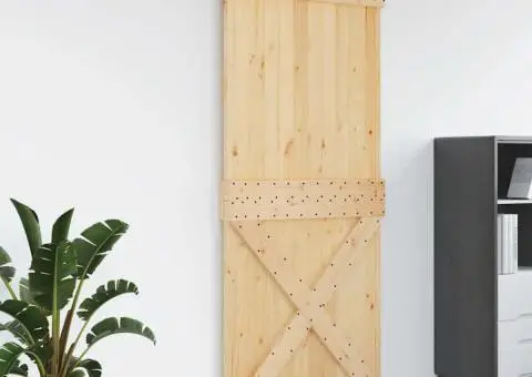 Ușă „NARVIK”, 95x210 cm, lemn masiv de pin - 4/5