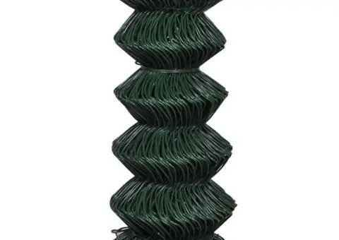 Gard de legătură din plasă, verde, 0,8 x 25 m, oțel - 2/3