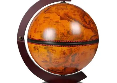 Bar tip glob pământesc stativ sticle de vin lemn de eucalipt - 3/5