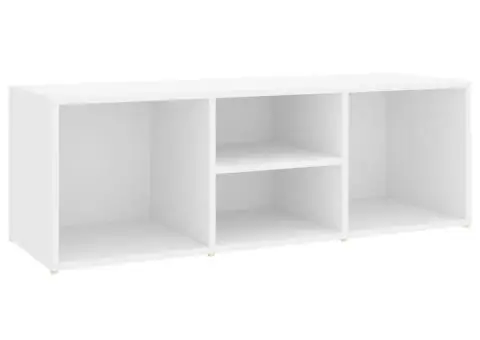 Banca depozitare pentru pantofi alb 105x35x35 cm lemn prelucrat - 2/5