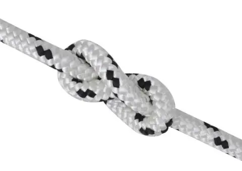 Rolă frânghie împletită parâmă barcă, poliester, 10 mm x 50 m - 2/2