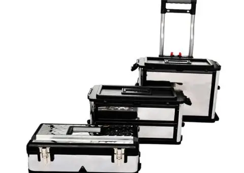 Cutie de scule cu roți, 3 părți, înlocuiește 140174 - 4/5