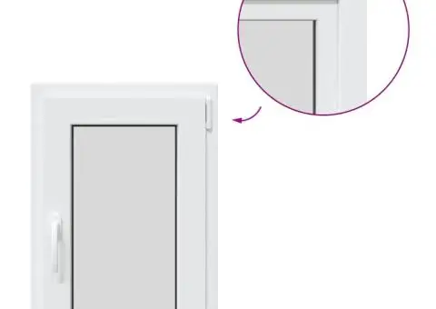 Fereastră de subsol „RISOR” 50x75 cm oscilo-batantă DIN dreapta, albă - 2/5