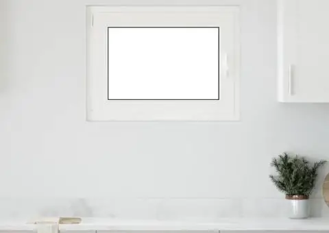 Fereastră de subsol „RISOR” 80x50 cm oscilo-batantă DIN stânga, albă - 1/5