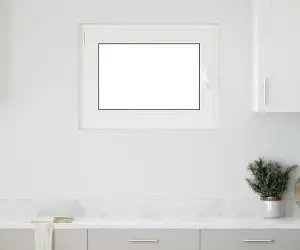 vidaXL Fereastră de subsol „RISOR” 80x50 cm oscilo-batantă DIN stânga, albă