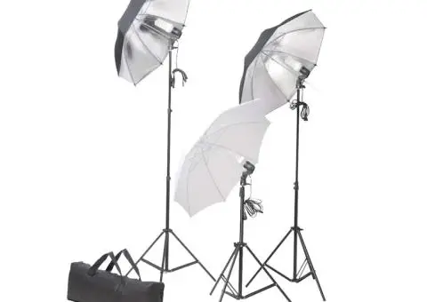 Set lumini studio: 24 wați cu trepiede și umbrele - 2/4
