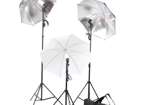 Set lumini studio: 24 wați cu trepiede și umbrele - 3/4