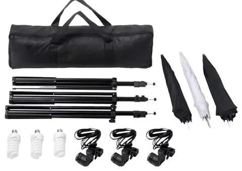 Set lumini studio: 24 wați cu trepiede și umbrele - 4/4
