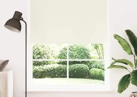 Jaluzea opacă rulabilă, 160 x 230 cm, ivoar - 1/5