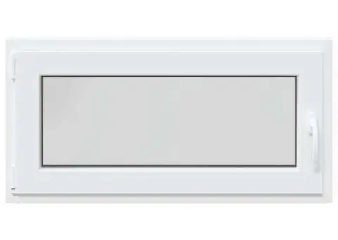 Fereastră de subsol „RISOR” 100x50 cm oscilo-batantă DIN stânga, albă - 5/5