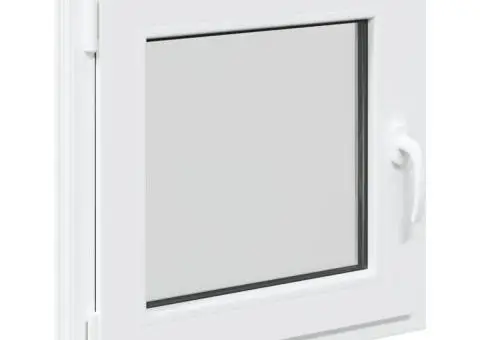 Fereastră de subsol „RISOR” 50x50 cm oscilo-batantă DIN stânga, albă - 4/5