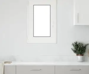 vidaXL Fereastră de subsol „RISOR” 50x75 cm oscilo-batantă DIN stânga, albă