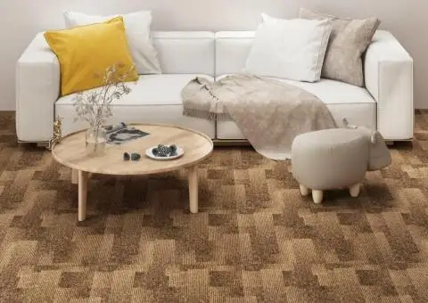 Dale mochetă pentru podea, 20 buc., maro, 5 m² - 1/5