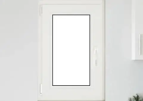 Fereastră de subsol „RISOR” 50x75 cm oscilo-batantă DIN stânga, albă - 3/5