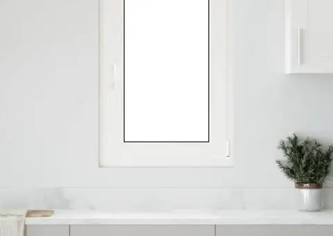 Fereastră de subsol „RISOR” 60x100 cm oscilo-batantă DIN dreapta, albă - 1/5