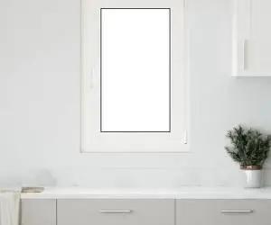 vidaXL Fereastră de subsol „RISOR” 60x100 cm oscilo-batantă DIN dreapta, albă