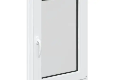 Fereastră de subsol „RISOR” 60x100 cm oscilo-batantă DIN dreapta, albă - 4/5