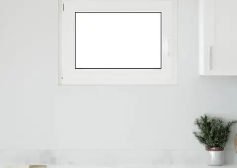 Fereastră de subsol „RISOR” 80x70 cm oscilo-batantă DIN stânga, albă - 1/5