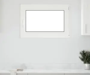 vidaXL Fereastră de subsol „RISOR” 90x70 cm oscilo-batantă DIN dreapta, albă