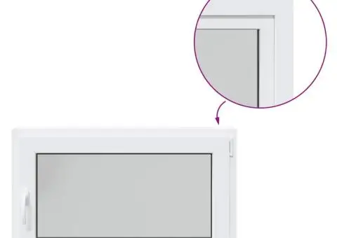 Fereastră de subsol „RISOR” 100x50 cm oscilo-batantă DIN dreapta, albă - 2/5