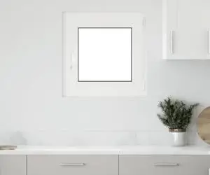 vidaXL Fereastră de subsol „RISOR” 50x50 cm oscilo-batantă DIN dreapta antracit