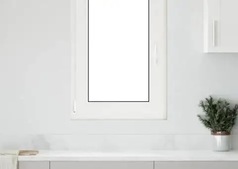 Fereastră de subsol „RISOR” 60x80 cm oscilo-batantă DIN stânga antracit - 1/5