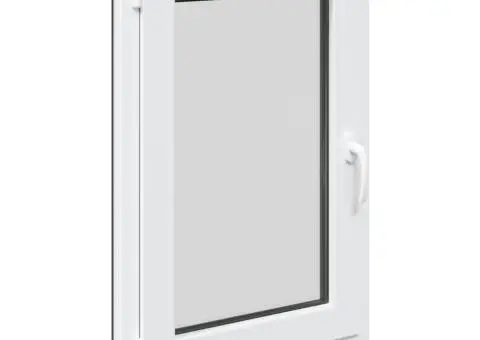 Fereastră de subsol „RISOR” 60x80 cm oscilo-batantă DIN stânga antracit - 4/5