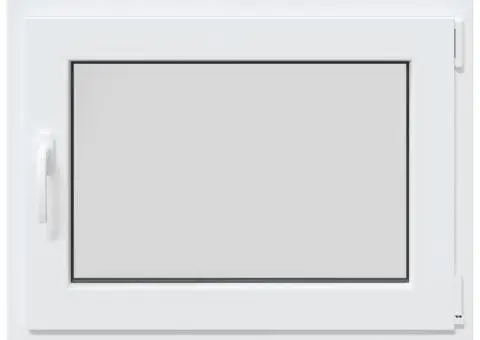 Fereastră de subsol „RISOR” 80x50 cm oscilo-batantă DIN dreapta antracit - 5/5