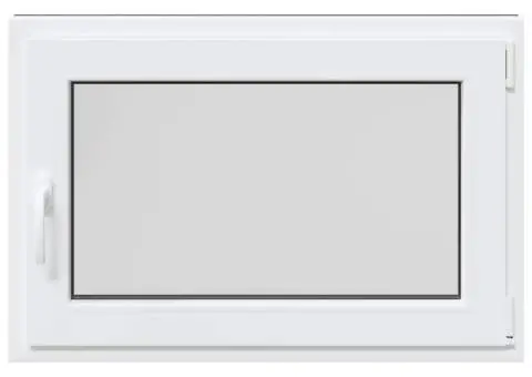 Fereastră de subsol „RISOR” 90x70 cm oscilo-batantă DIN dreapta antracit - 5/5