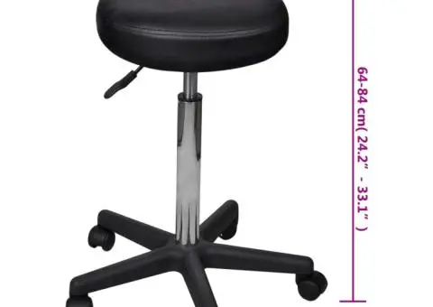 Scaun de birou negru - 4/4