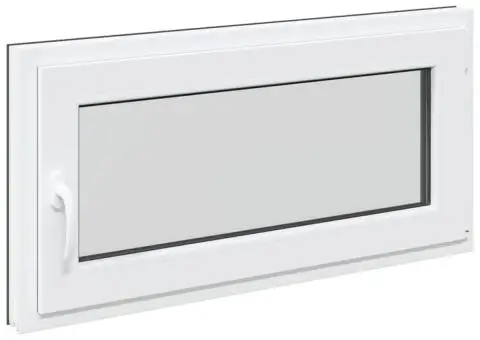 Fereastră de subsol „RISOR” 100x50 cm oscilo-batantă DIN dreapta antracit - 4/5