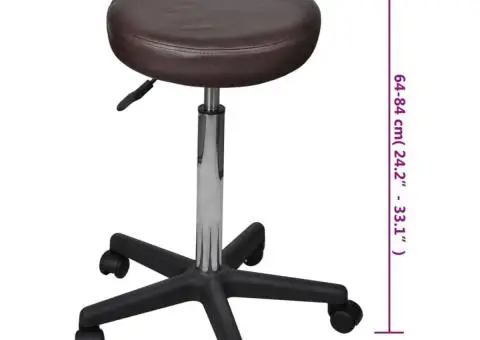 vida XL Scaun birou maro - 4/4