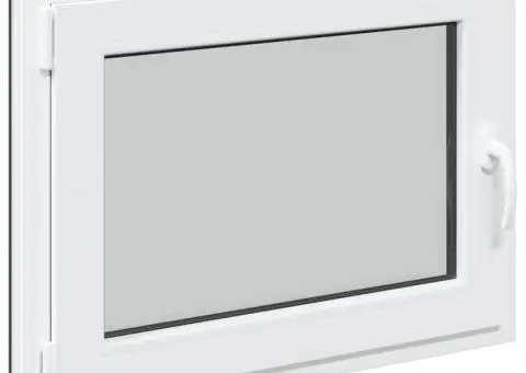 Fereastră de subsol „RISOR” 80x50 cm oscilo-batantă DIN stânga antracit - 4/5