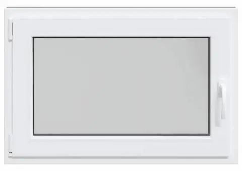 Fereastră de subsol „RISOR” 90x50 cm oscilo-batantă DIN stânga antracit - 5/5