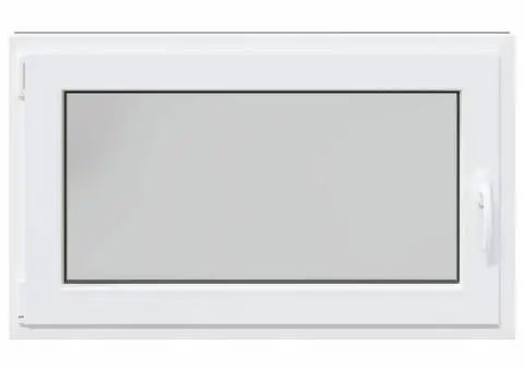 Fereastră de subsol „RISOR” 100x50 cm oscilo-batantă DIN stânga antracit - 5/5