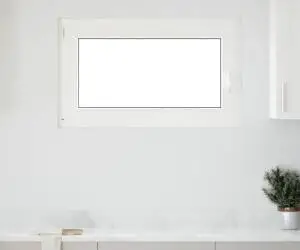 vidaXL Fereastră de subsol „RISOR” 100x60 cm oscilo-batantă DIN stânga antracit