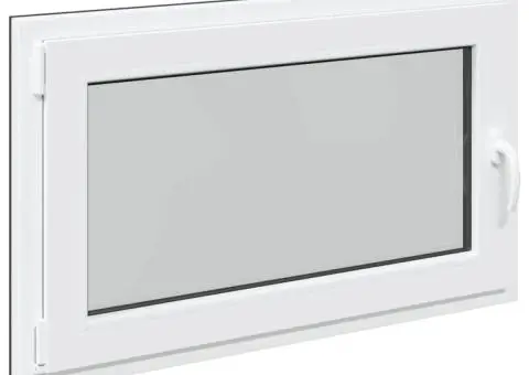 Fereastră de subsol „RISOR” 100x60 cm oscilo-batantă DIN stânga antracit - 4/5