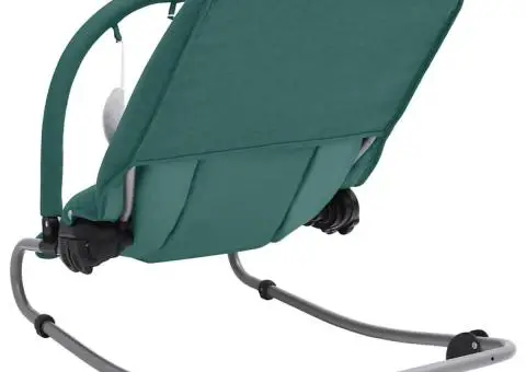 Balansoar pentru bebeluși, verde, oțel - 5/5