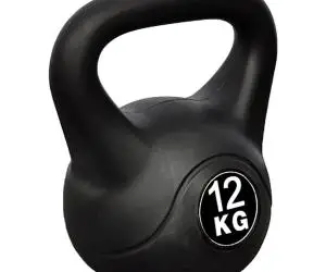 vidaXL Greutate tip bilă cu mâner Kettlebell, 12 kg