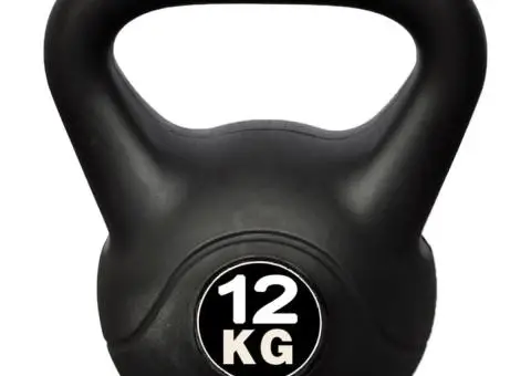 Greutate tip bilă cu mâner Kettlebell, 12 kg - 2/4
