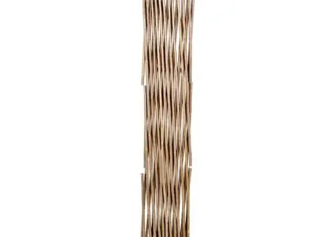 Gard cu zăbrele, 5 buc.,180 x 90 cm, salcie - 3/4