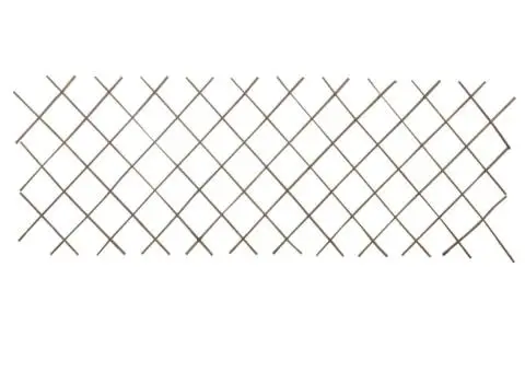 Gard cu zăbrele, 5 buc.,180 x 90 cm, salcie - 4/4