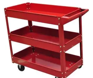 vidaXL Cărucior pentru scule de atelier, 100 kg