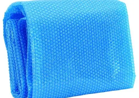 Folie solară plutitoare piscină, rotundă, PE, 300 cm, albastru - 2/5