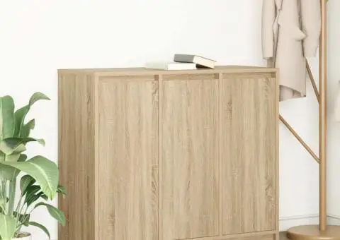 Bufetă Stejar Sonoma 85x34x76 cm Lemn prelucrat - 1/5