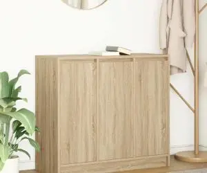 vidaXL Bufetă Stejar Sonoma 85x34x76 cm Lemn prelucrat